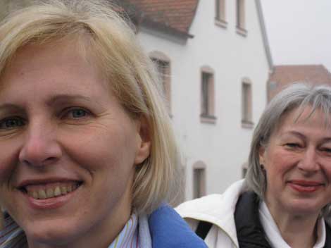 Frau Meis und Frau Klettner