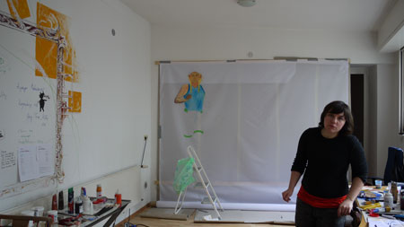 working_inprogress Work in progress, Nina and Yvonne